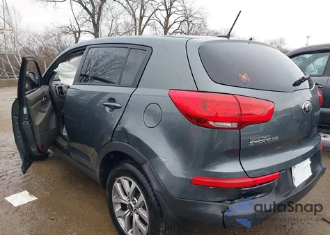 2015 Kia Sportage Lx из США, поврежденный, VIN KNDPB3AC4F7704401
